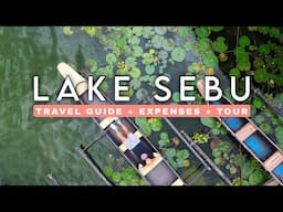 LAKE SEBU 2024  - 7 Falls + Zipline + Punta Isla Resort | Commute Travel Guide + Expenses + Tour