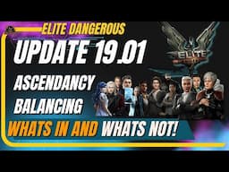 Update Elite Dangerous Ascendancy 19.01 Powerplay Balancing What have they been tweaking?