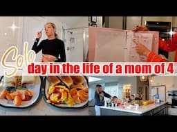 *NEW* SOLO DAY IN THE LIFE AS A MOM OF 4 TIFFANI BEASTON HOMEMAKING 2024