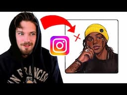 how to paint backgrounds for INSTAGRAM characters - 2023 [No perspective]