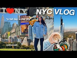 NEW YORK VLOG: exploring nyc, good food, perfect fall day..