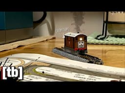 TEENY TOBY: Bachmann N Scale Toby The Tram Engine Review, Unboxing, & Running!