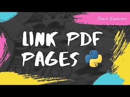 Link PDF Pages with Python