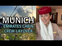 24 HOUR LAYOVER IN MUNICH, GERMANY | TOLLWOOD FESTIVAL | Emirates Cabin Crew Flight Attendant Vlog