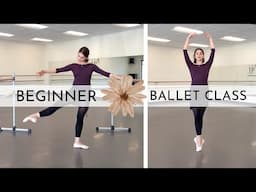 Beginner LIVE Ballet Class 💜 Basic Exercises | Kathryn Morgan