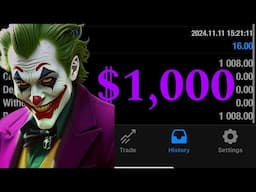 Live $1,000 in minutes advanced M1 Scalping