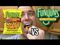 Funyuns Steakhouse Onion VS Regular Funyuns