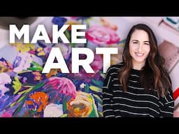 Art Teacher Struggle: How to Find Time & Inspiration to Create Your Own Art!