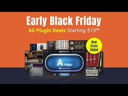 Early Black Friday Deals are Here 🖤 60 Plugin Deals Starting At $19.99! 💎