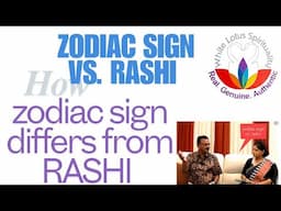 Why newspaper zodiac signs are different then Vedic Jyotish RASHI Astrologer Santosh Sharmaa