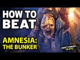 How to Beat the GIANT MOUSE in AMNESIA: THE BUNKER