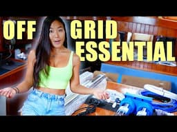 NEW VITAL UPGRADE FOR OFF THE GRID SUSTAINABILITY + TINY HOME TOUCHES -  Ep 215