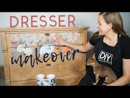 Prep, Sealer and Transfer Tips  |  Wood Dresser Makeover Part 1