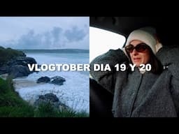 VLOGTOBER DIA 19 Y 20: Un finde lento de mar, planes y cocinar | Laura Ubeda