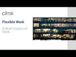 A Brief History of Work