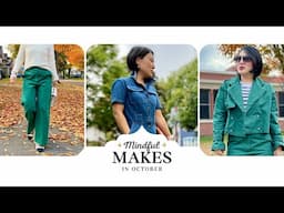 October Makes: Winning the Race with Slow and Steady Sewing