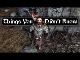 10 Things You Probably Didn't Know You Could Do In Skyrim (part 2)