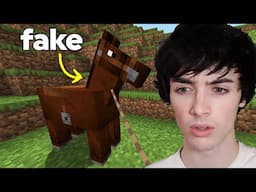 I Confused My Stream With An UNDERCOVER Horse in Minecraft...