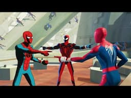 Across The Spider-Verse - Spider Society Chase Scene 4K | 5.1 Surround