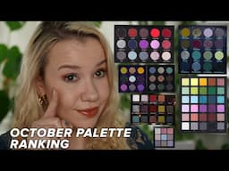 October Eyeshadow Palette Ranking | This was almost impossible!