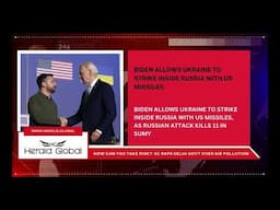 Biden allows Ukraine to strike inside Russia with US missiles, as Russian attack kills 11 in Sumy