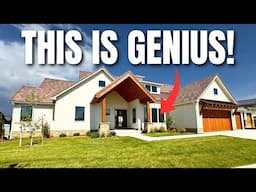 GENIUS New Modern Farmhouse w/ Floor Plan Unlike Anything I’ve Toured