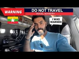 Travelling to MYANMAR During Civil War in 2024 (My Honest Experience)