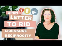 ASL Open Letter to RID re: Licensure Reciprocity