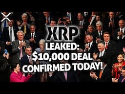 RIPPLE XRP - DEAL CONFIRMED TODAY! CONGRESS INITIATES PURCHASE OF XRP AT $10,000! (IMMINENT FLIP!)