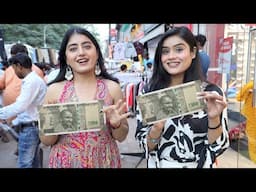 Rs 500/- Sarojini Nagar Haul Challenge | Rs 500/- Challenge | Ding Dong Girls