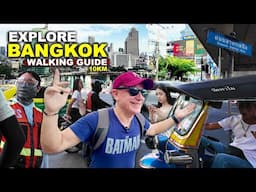 How To Explore BANGKOK By Walking | Journey Across Bangkok | Sukhumvit To Sathorn #livelovethailand