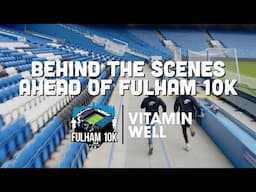 Behind The Scenes at Stamford Bridge ahead of Fulham 10k 🏃 ⚽️