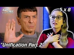 🖖Star Trek: The Next Generation 5x8 Unification Part 2 REACTION