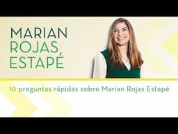 10 preguntas rápidas sobre Marian Rojas Estapé