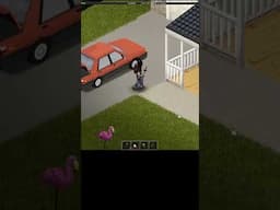 Zombie Doesn't Want Me Stealing His Car | PROJECT ZOMBOID #projectzomboid #pz #short