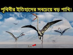 পৃথিবীর ইতিহাসের সবচেয়ে বড় পাখি Quetzalcoatlus | Largest Bird of The World Quetzalcoatlus |in Bangla