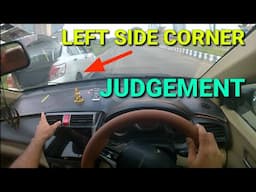 Left side corner judgement in car| Right judgement with reference| @rahul_arora