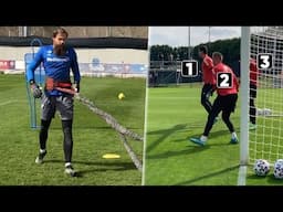 Famous Goalkeepers Crazy Trainings On Camera 📷