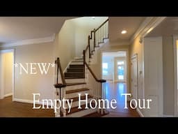 EMPTY HOME TOUR!!! ~ COME TAKE A WALK WITH ME ~ BEAUTIFUL OPEN FLOOR PLAN