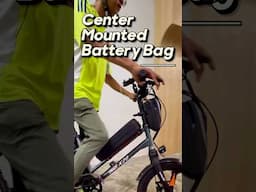 Center mounted battery bag for the ji move mc, Ecodrive, Rogi king, x20 and many more e-bikes!