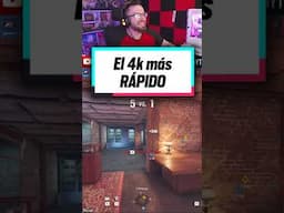 El 4K MÁS RÁPIDO y EXPLOSIVO 😮 | Rainbow Six Siege Gameplay Español #shorts