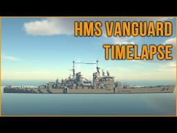 I Built the UK's Biggest Battleship in Minecraft! HMS Vanguard