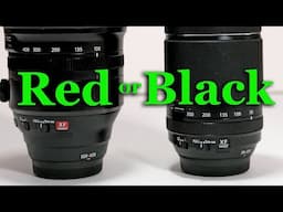 Are Fuji RED BADGE Lenses BETTER than Fuji BLACK BADGE lenses?