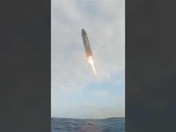 BUOY CAM! SpaceX Starship Flight 6 Landing