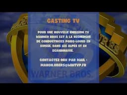 Warner bros RECHERCHE des FIGURANTES A PARTAGER !!! EXTRÊME INEAMM la chaine de l'extrême