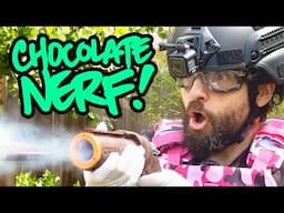 I 3D Printed Nerf Blasters in Solid Chocolate - Will they EXPLODE?