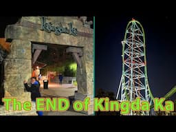 Kingda Ka's FINAL Day of Operation | Six Flags Great Adventure | VLOG | November 2024