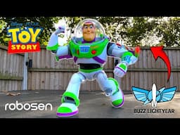 The Worlds FIRST Real BUZZ LIGHTYEAR Robosen TOY STORY Interactive Robot Review