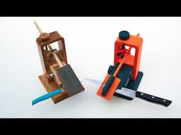 Razor Sharp Two Ways - Making Two Pro-Grade Knife Sharpeners