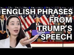 TRUMP WINS US ELECTION | advanced english phrases